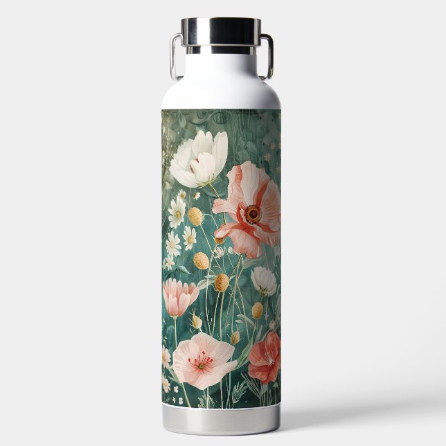 Wildflowers  water bottle (Front)