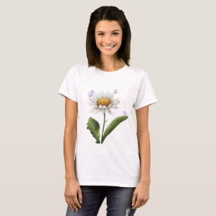 Wildflowers Watercolor, Botanical Flowers, Nature T-Shirt