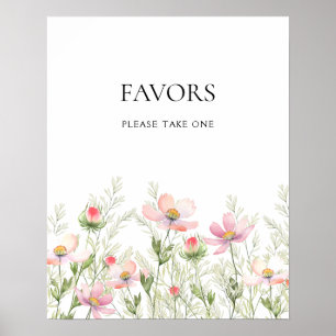 Wildflowers Wedding Poster