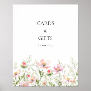 Wildflowers Wedding Poster