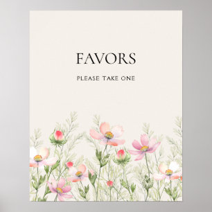 Wildflowers Wedding Poster