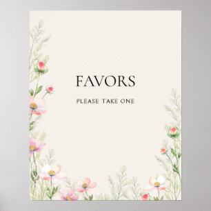Wildflowers Wedding Poster
