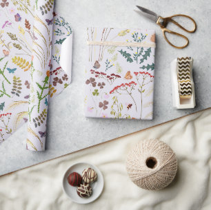 Wildflowers Wrapping Paper