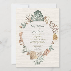 WILDGREEN WEDDING INVITATION
