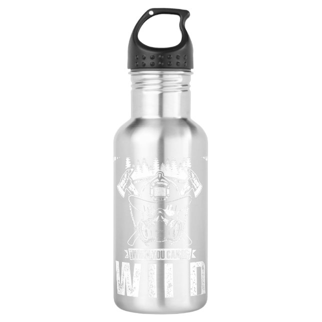 Wildland Firefighter  710 Ml Water Bottle (Front)