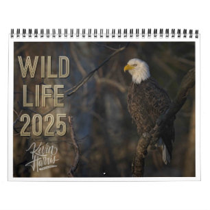 Wildlife 2025 Calendar by Kevin Harris