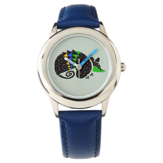 Wildlife 3-banded Armadillo - Endangered animal - Watch (Front)