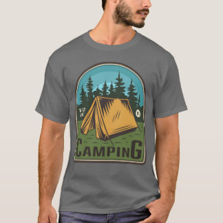 WILDLIFE 91 CAMPING vintage T-Shirt