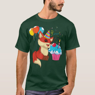 Wildlife Animal Lover Birthday Party Forest Animal T-Shirt
