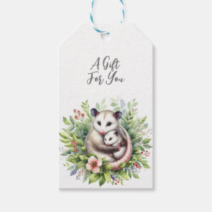 Wildlife Animal Possum Gift Tags
