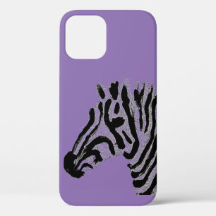 Wildlife Animal Print Zebra Custom Colour iPhone 12 Pro Case