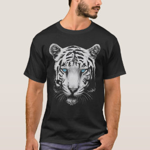 Wildlife Animal Tiger white mountain 4 T-Shirt