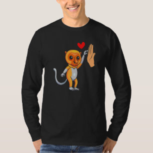 Wildlife Animal Zookeeper Proboscis Monkey Whisper T-Shirt
