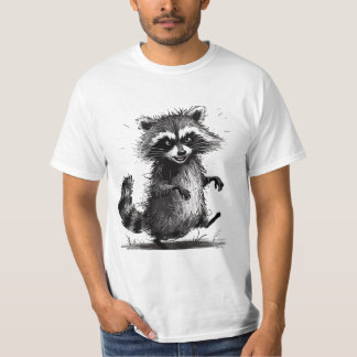 Wildlife Art Pencil Sketch T-Shirt