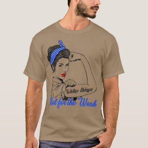 Wildlife Biologist Wife Husband Gift Strong Woman T-Shirt