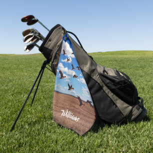 Wildlife Birds Ducks Golf Towel