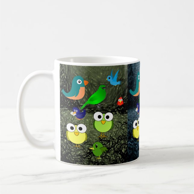 Wildlife Birds Mugs (Left)