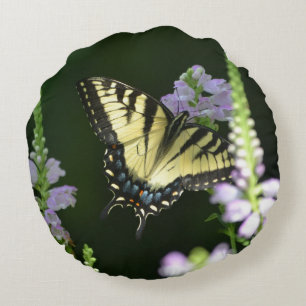 Wildlife Butterfly Round Cushion