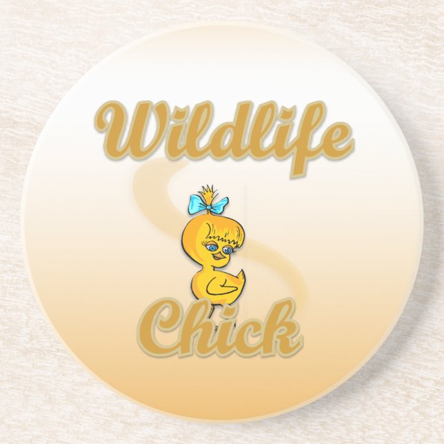 Wildlife Chick Coaster (Front)