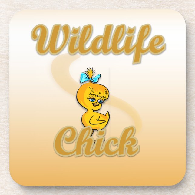 Wildlife Chick Coaster (Front)