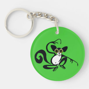 Wildlife- Cool AYE-AYE -Primate - lemur Key Ring