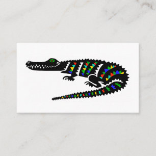Wildlife - CROCODILE - ALLIGATOR - Nature Business Card
