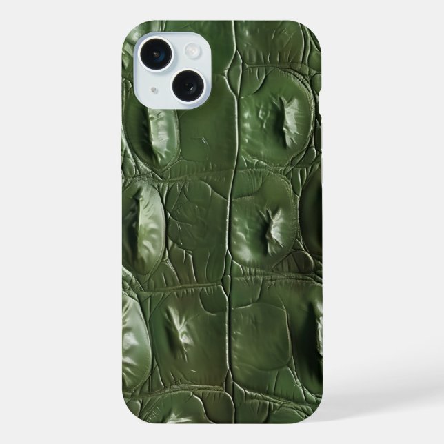 Wildlife Crocodile Skin Pattern iPhone Case (Back)