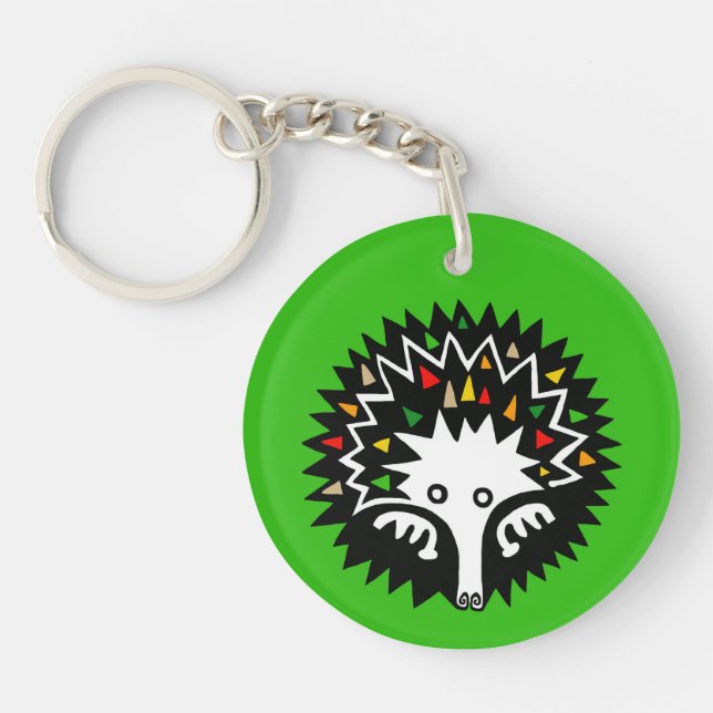 Wildlife - Cute ECHIDNA Nature - Australia Key Ring (Front)