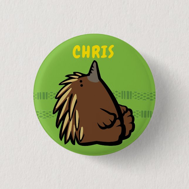 Wildlife Echidna Badge (Front)