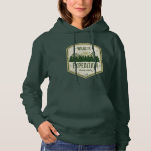 WildLife Expedition Outdoor Summer Vacation Family Hoodie