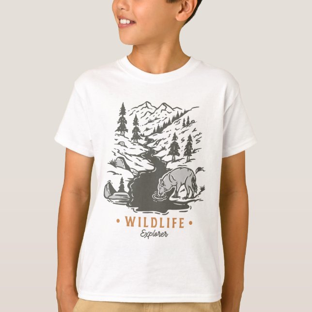 Wildlife Explorer T-Shirt (Front)