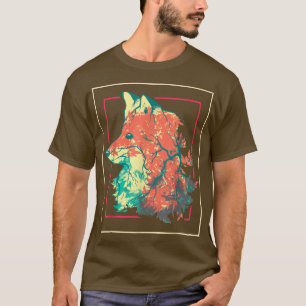 Wildlife Forest Trees Nature Animal Lover Fox T-Sh T-Shirt