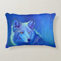 Wildlife Gifts with Wolves Art | Blue Wolf