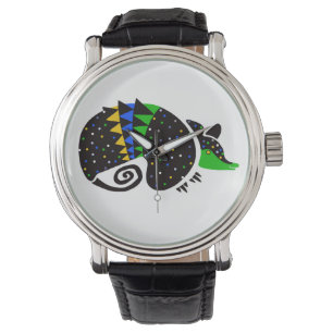 Wildlife - Hand drawn ARMADILLO -Brazil Watch
