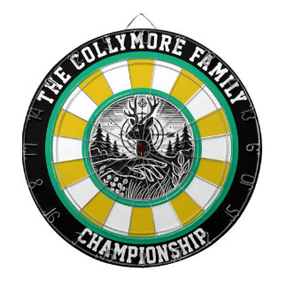Wildlife-Inspired Deer Target Design Dartboard