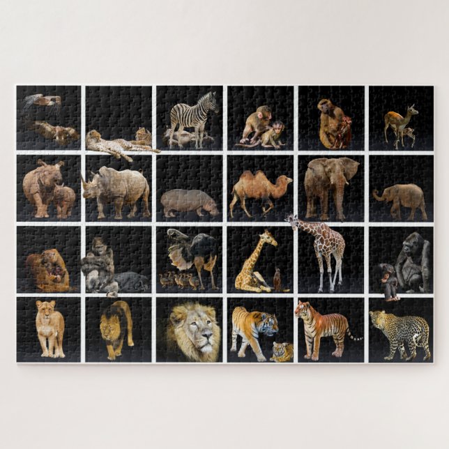 Wildlife Jigsaw Puzzle (Horizontal)
