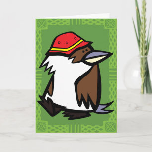 Wildlife Kookaburra Puzzle Greeting Card