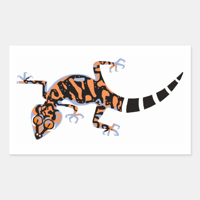 Wildlife - Kuriowa's Ground GECKO - Nature Rectangular Sticker (Front)
