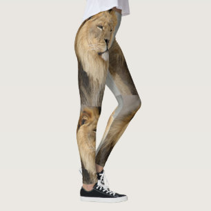 Wildlife Lion Lover Leggings