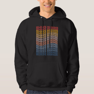 Wildlife Manager Groovy Retro Hoodie