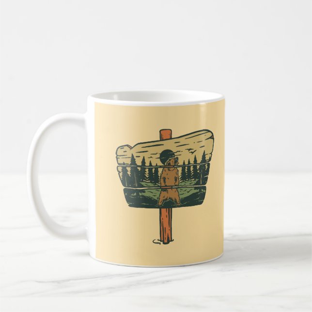Wildlife National Park Coffee Mug (Left)