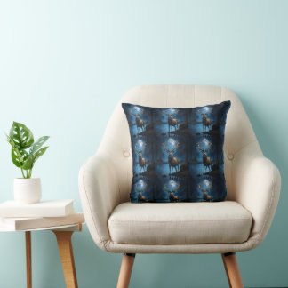 Wildlife & Nature Wrapping Paper Cushion