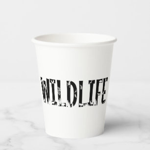 Wildlife Outdoors Animals Nature Forest Paper cup