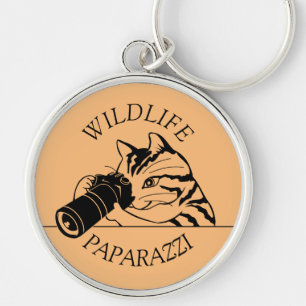 Wildlife Paparazzi -Photographer  Keychain