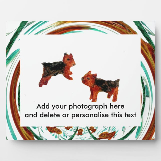 Wildlife Pattern Plaque (Front)