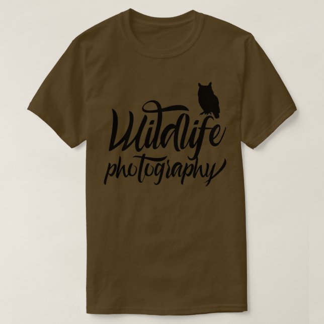 Wildlife photographer (2)  T-Shirt (Design Front)