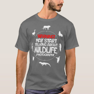 Wildlife Photographer Photography (2) T-Shirt