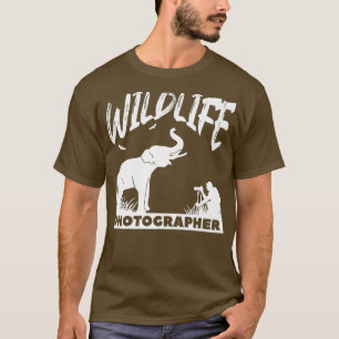 Wildlife Photographer Safari Trip Family Vacation  T-Shirt