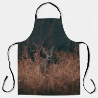 WILDLIFE PHOTOGRAPHY OF GRAY DEER SURROUNDED BY GR