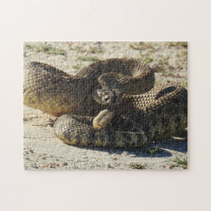 Wildlife puzzle, snakes, rattlesnake, reptiles jigsaw puzzle